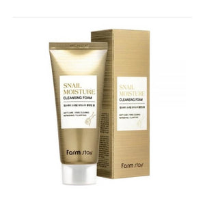 FARMSTAY Espuma de Limpeza Muco de Caracol snail moisture cleansing foam 100ml