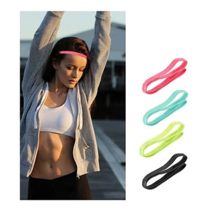 Elástico Faixa Cabelo Crossfit Yoga Mulher Homem Esportes Academia