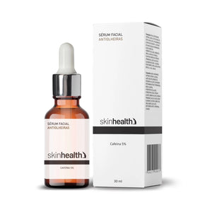 Sérum Antiolheiras 30ml - Concentrado Em 5% Cafeína + Niacinamida + Ácido Lático + Salicílico OI