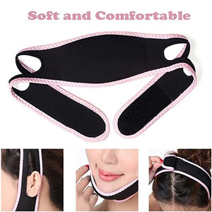 1 Peça Cinto De Levantamento Facial / Redutor De Pressão Facial Com Duplo Queixo, Sem Dor Anti-Rugas