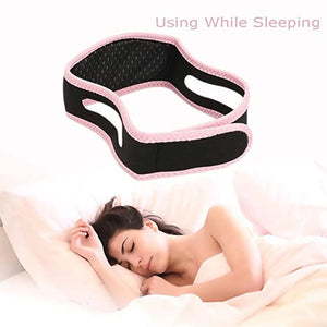 1 Peça Cinto De Levantamento Facial / Redutor De Pressão Facial Com Duplo Queixo, Sem Dor Anti-Rugas