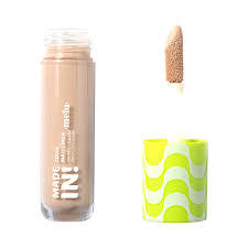 Ruby Rose Corretivo Líquido Made In Melu Alta Cobertura,Textura Leve, Efeito Blur e Acabamento Natural MS