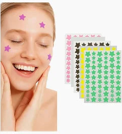 200 Adesivos Antiacne Estrelinha - Efeito Mágico MS