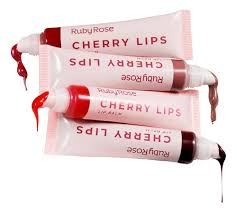 Lip Balm Cherry Lips Linha Rosa - Ruby Rose MS