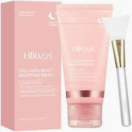 HOYGI Máscara Noturna Peeling de Colágeno para Limpeza Profunda, Hidratação e Firming 75g MS