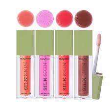 Lip Oil Ruby Rose Silk Skim – Hidratação e Brilho Natural com Cores Translúcidas MS