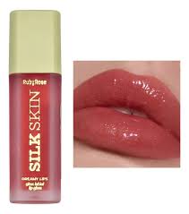 Gloss Labial Com Brilho Dreamy Lips Silk Skin Ruby Rose MS