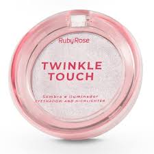 Sombra e Iluminador Twinkle Touch - Ruby Rose linha rosa MS