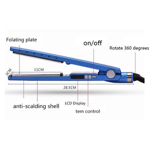 Prancha Chapinha de Cabelo Bivolt 110V/220V Nano Titanium