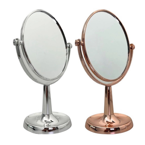 Espelho de Mesa Dupla Face de Formas Diferentes