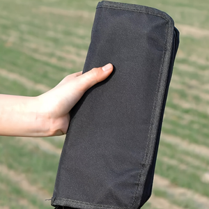 Banqueta Banquinho Dobrável Alumínio Várias Utilidades C/ Bolsa Ziper