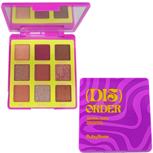 Paleta De Sombras Astral Hues Dis Order Ruby Rose