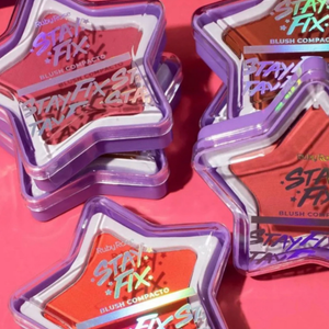 Blush Compacto Stay Fix HBF574 Estrela - Ruby Rose