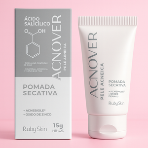 Pomada secativa acnover ruby rose 15g