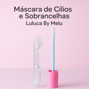 Máscara De Cílios e Sobrancelhas Luluca By Melu Brow It Up So Cristal