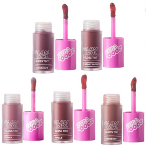 Lip Gloss Tint Labial Efeito Natural c/ Longa Duração e Pigmentação Glam Girl Popstar Ruby Rose