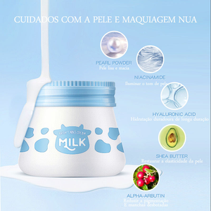 Milk Whitening Creme Facial LAIKOU Uniformiza tom de pele mantendo hidratação Skincare