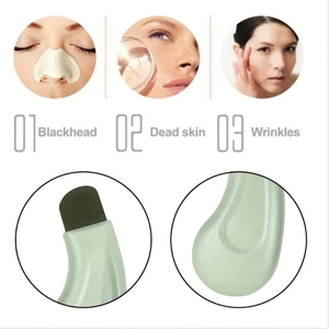 Silicone Raspador Multi-Função Removedor de Células Mortas Limpador Facial Cravo Acne