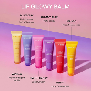Batom LANEIGE Lip Glowy : Manteiga De Karité Hidratante , Brilhante , Leve , Nutritiva E Colorida