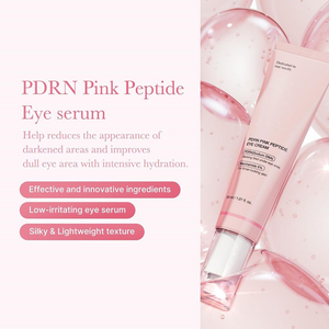 medicube Salmon DNA PDRN Pink Peptide Eye Serum Com Niacinamida E Retinol De Pureza 99 % Para Linhas Finas , Tom De Pele