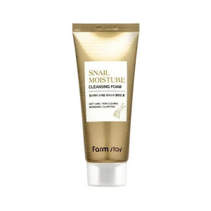FARMSTAY Espuma de Limpeza Muco de Caracol snail moisture cleansing foam 100ml