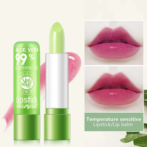 Aloe Vera Jelly Batom que muda de cor Hidratante Hidratante à prova de temperatura e temperatura