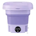 Mini Máquina de Lavar Roupas 11L Peças Íntimas, Centrifuga Dobrável Portátil Moderna MS