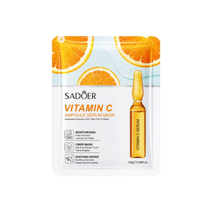 Máscara 24K Ouro/Ácido Hialurônico/Vitamina C para Clareamento Hidratante 25g MS