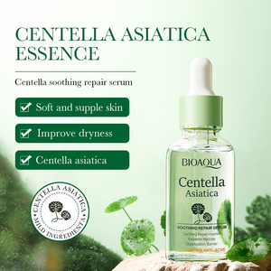 BIOAOUA Centella Asiatica Soro Facial Suavizante Com Hidratação Hidratante E Efeitos Calmantes 30ml