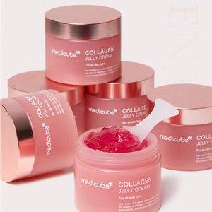 Medicube Collagen Elastic Jelly Cream Hidratante Creme Facial Elástico Firmador Ácido Hialurônico Para Cuidados Faciais