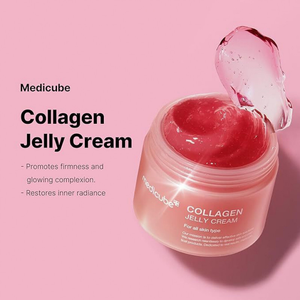 Medicube Collagen Elastic Jelly Cream Hidratante Creme Facial Elástico Firmador Ácido Hialurônico Para Cuidados Faciais