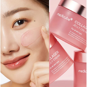 Medicube Collagen Elastic Jelly Cream Hidratante Creme Facial Elástico Firmador Ácido Hialurônico Para Cuidados Faciais