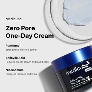 MEDICUBE Zero Pore One-day Cream 50ml