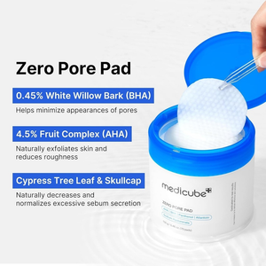 MEDICUBE zero pore pad 2.0 zero one day exosome shot pore ampoule 7500 30ml