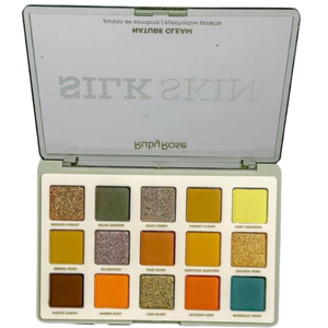 Paleta de Sombras Silk Skin nature Glam lançamento Ruby rose