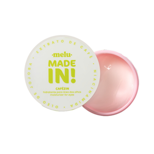 Ruby Rose Cafézin Made In Melu | Hidratante para Área dos Olhos com Cafeína, Niacinamida e Óleo de Jojoba – Clareia e Hidrata