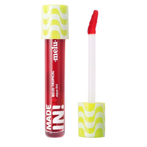 Aqua Tint Ruby Rose Made In Melu Blush Líquido Multifuncional Para Lábios, Bochechas e Olhos MS