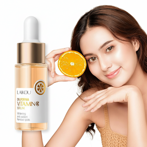 LAIKOU Serum Facial Vitamina C VC Clareador Anti-idade Dark Spot Antioxidante 17ml