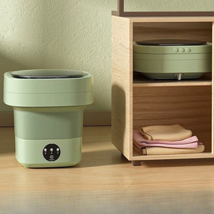 Mini Máquina de Lavar Roupas 11L Peças Íntimas, Centrifuga Dobrável Portátil Moderna Para Roupas Pequena