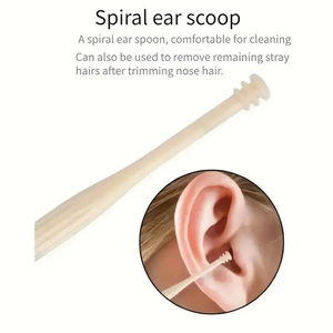 Aparador De Pêlos Do Nariz 360 ° Dupla Face , Equipada Com Lâminas Giratórias Manuais , Projetada para higiene pessoal