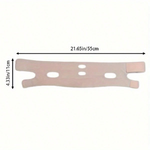 Segredo da juventude das asiáticas faixa para contração do Rosto 1 Pacote , Máscara em V , Facial Respirável Elástica
