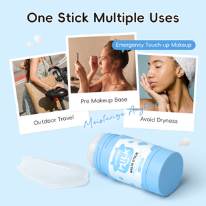 Bálsamo Hidratante De Leite Laikou 40g, Textura Suave E Nutritiva, Oferece Hidratação Instantânea E É portátil