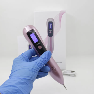 Caneta De Plasma Lcd De Nove Níveis : Iluminação Led Para Cuidados Faciais , Limpeza Da Pele Com Efeito De Luz Branca E