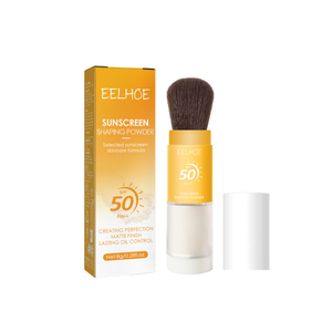 Pó Solar Protetor Solar Fps 50 À Prova D'água Controle De Oleosidade Camuflagem De Poros Maquiagem Iluminadora