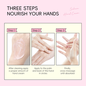 LAIKOU Japão Sakura Creme Para As Mãos Reparador Ro ugh Clareamento Nutritivo A Pele 30g