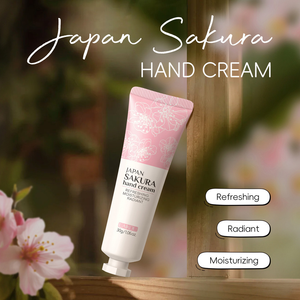 LAIKOU Japão Sakura Creme Para As Mãos Reparador Ro ugh Clareamento Nutritivo A Pele 30g