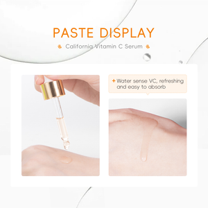 LAIKOU Serum Facial Vitamina C VC Clareador Anti-idade Dark Spot Antioxidante 17ml