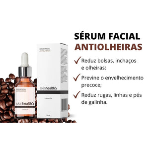 Sérum Antiolheiras 30ml - Concentrado Em 5% Cafeína + Niacinamida + Ácido Lático + Salicílico OI