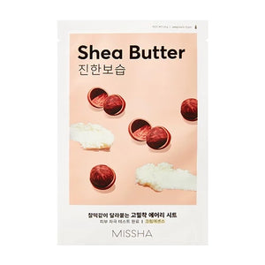 MISSHA Airy Fit Máscara Sheet Mask 12 Tipos 1 unidade 19g