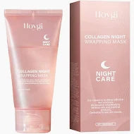 HOYGI Máscara Noturna Peeling de Colágeno para Limpeza Profunda, Hidratação e Firming 75g MS